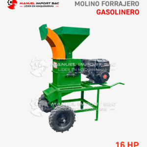 Molino Picador 2 en 1 Gasolinero Motor 16HP