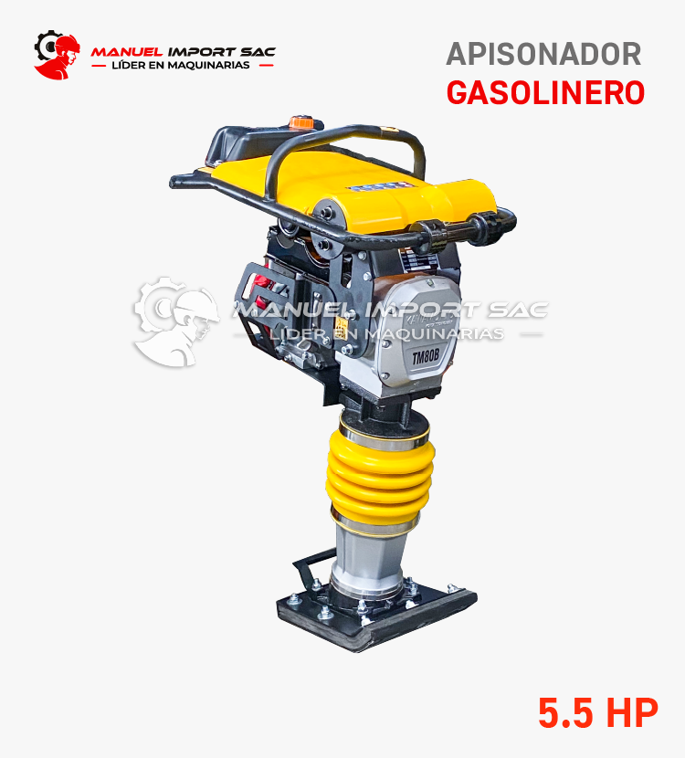 Apisonador con Motor Honda GX 160 5.5HP