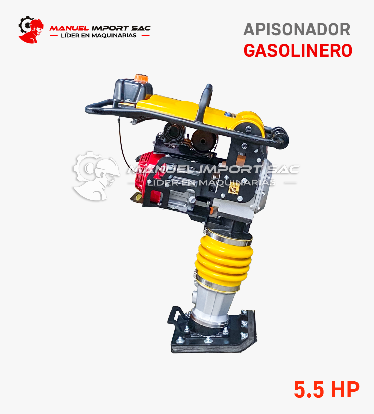 Apisonador Gasolinero 5.5hp sm3