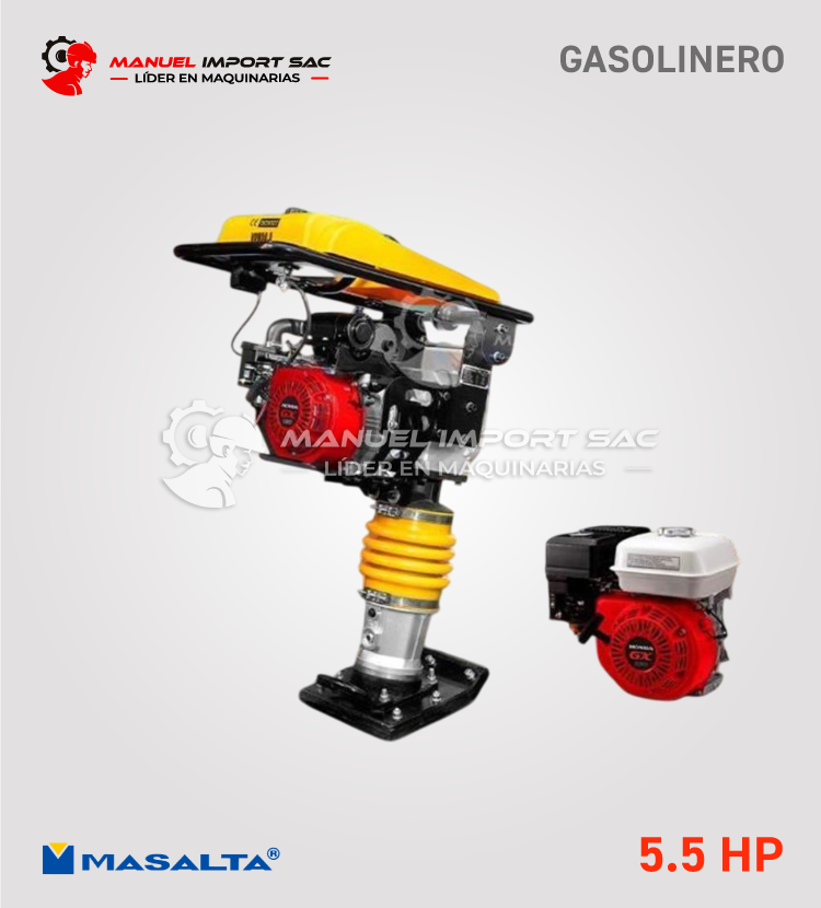 Apisonador Tipo Canguro Masalta MR80H 5.5HP