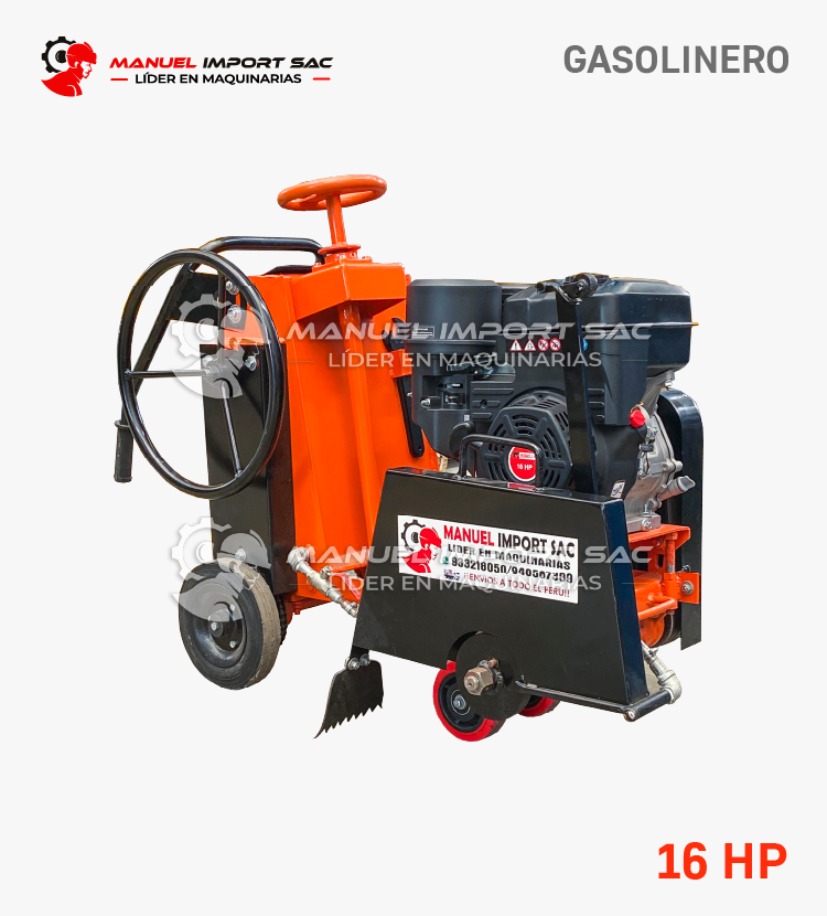 Cortadora de Concreto Nacional Motor Bonelly 16hp 2