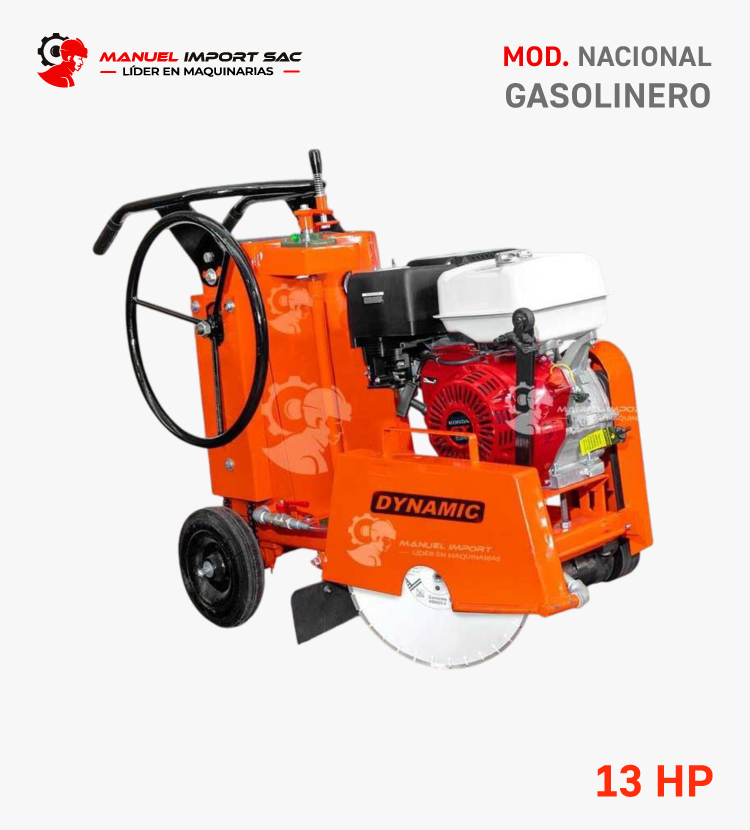 Cortadora de Concreto Nacional Honda 13Hp Gasolina