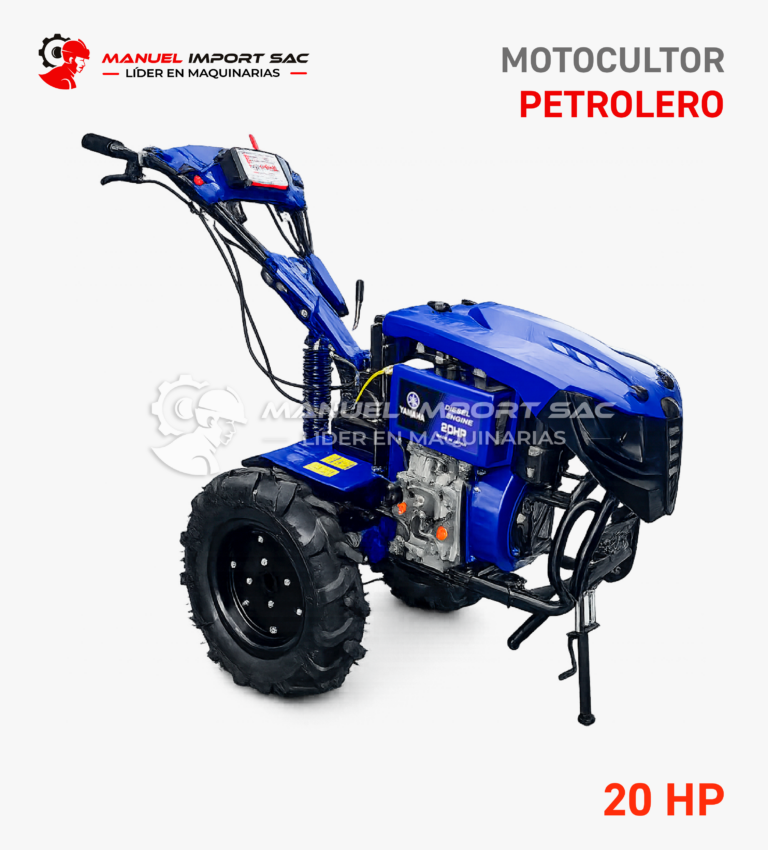 Motocultor Azul Petrolero 20HP